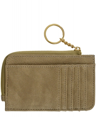 Fashion Card Holder Keychain Wallet AD003 STONE/